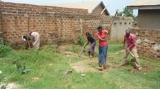 Working Bee at the Orphanage in Uganda